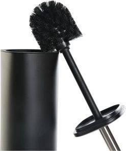 Toiletborstel Zwart Met Houder Van Kunststof 38 Cm - Wc-borstels -Grohe Winkel 1002x1200 2