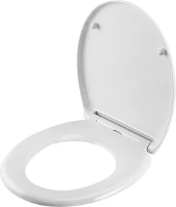 Casaria Wc Bril Duroplastic - Soft-close – Antibacterieel Wit -Grohe Winkel 1019x1200