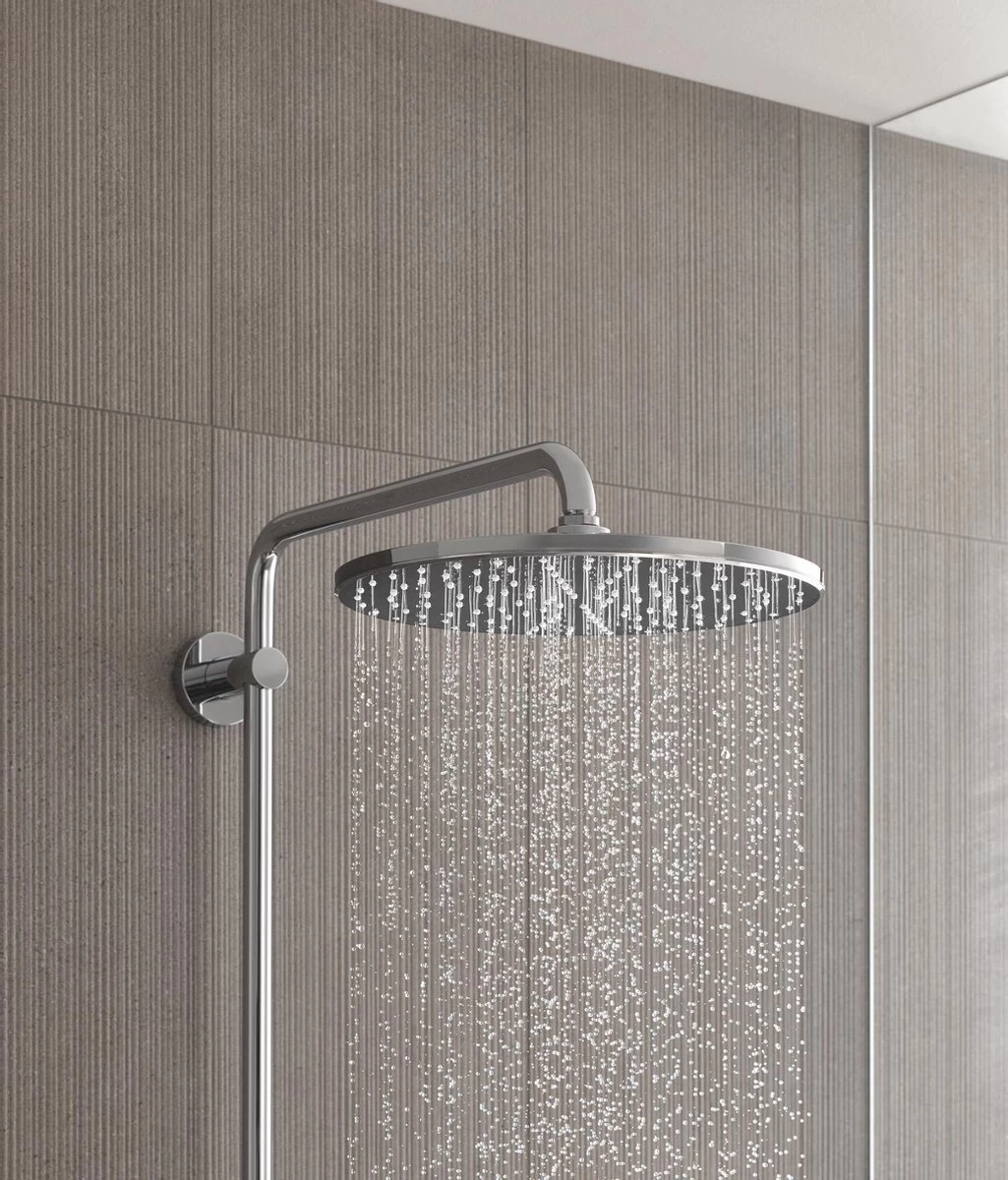 GROHE QuickFix Vitalio Joy 310 Regendouche - CoolTouch - Met Planchet - ø 31 Cm - Chroom 3 GROHE QuickFix Vitalio Joy 310 Regendouche - CoolTouch - Met Planchet - ø 31 Cm - Chroom - Image 3