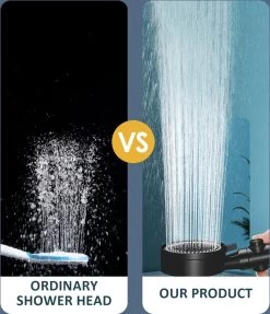 Imperatoris | DoucheSet - Douchekop Met Slang, Houder & Badmuts/Douchemuts - Waterbesparend – Hoge Druk – Regendouche - Zwart Mat -Grohe Winkel 1033x1200