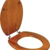 Plieger Classic Toiletbril – Wc Bril Massief Hout Eiken – Wc Brillen Met Deksel – Met Bevestigingsset