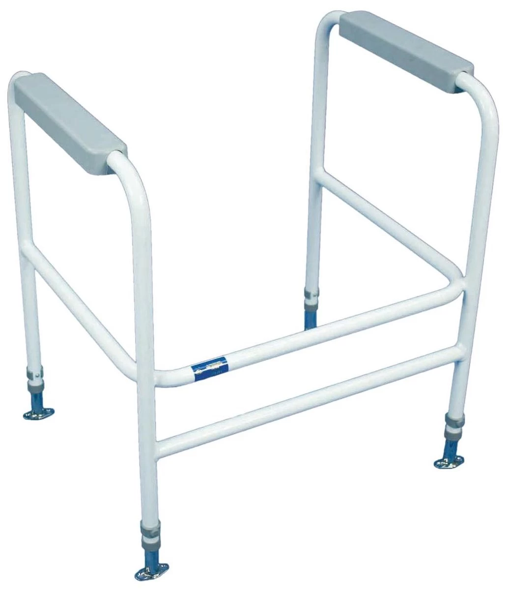 Aidapt Toiletframe Hoogte Verstelbaar - Vrijstaand 2 Aidapt Toiletframe Hoogte Verstelbaar - Vrijstaand - Image 2