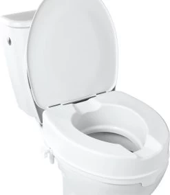 VITILITY Toiletverhoger Met Deksel 10 Cm - Wc Bril - Verhoogd Toilet