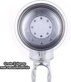 Merkloos Douchekophouder - Grote Zuignap - Klik&Vast - Draaibaar - Chroom -Grohe Winkel 1045x1200 1