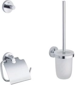 GROHE Essentials Accessoireset - Toiletrolhouder - Toiletborstelset - Haak -Grohe Winkel 1050x1200 2
