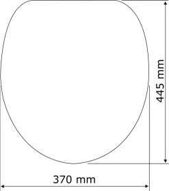 WENKO WC Bril Gubbio - Antibacterieel Wit Duroplast - Easy-Close Sluiting - Fix-Clip Bevestiging In RVS - Belastbaar Tot 350 Kg - Toiletbril - Toiletzitting -Grohe Winkel 1068x1200 4