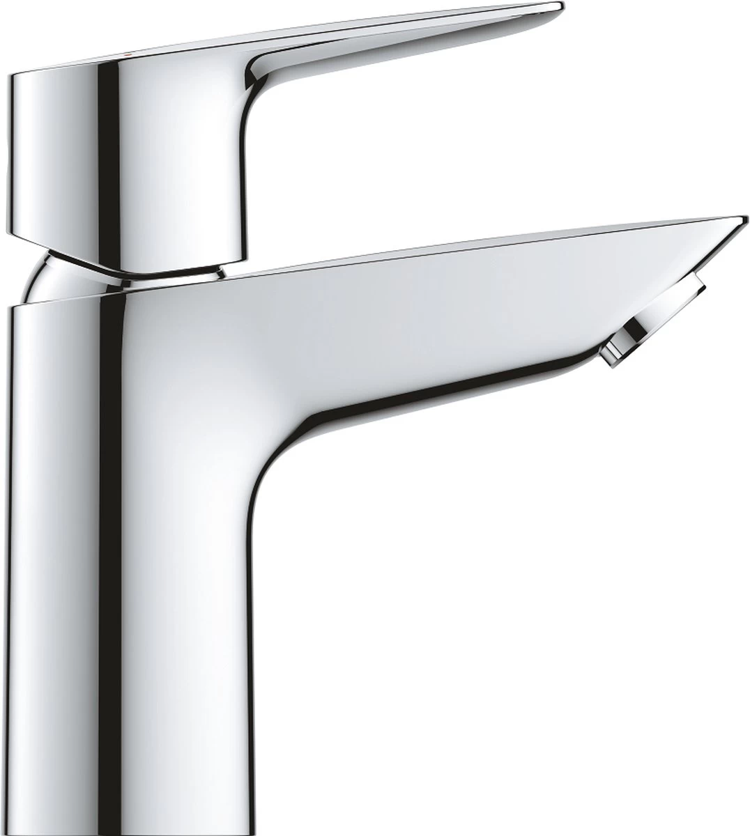 GROHE QuickFix Start Edge Wastafelkraan - Waterbesparend - Push Open Pop-up Waste - Chroom 5 GROHE QuickFix Start Edge Wastafelkraan - Waterbesparend - Push Open Pop-up Waste - Chroom - Image 5