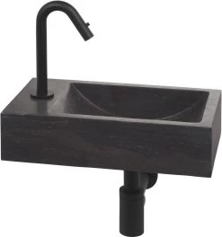 Saqu Tube - Fonteinkraan - Wastafelkraan Voor Het Toilet - Koudwaterkraan - Mat Zwart - C-uitloop -Grohe Winkel 1121x1200 3