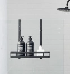 Doucherek Aan Douchewand - Zwart - Doucherekje Hangend - Zonder Boren -Grohe Winkel 1137x1200