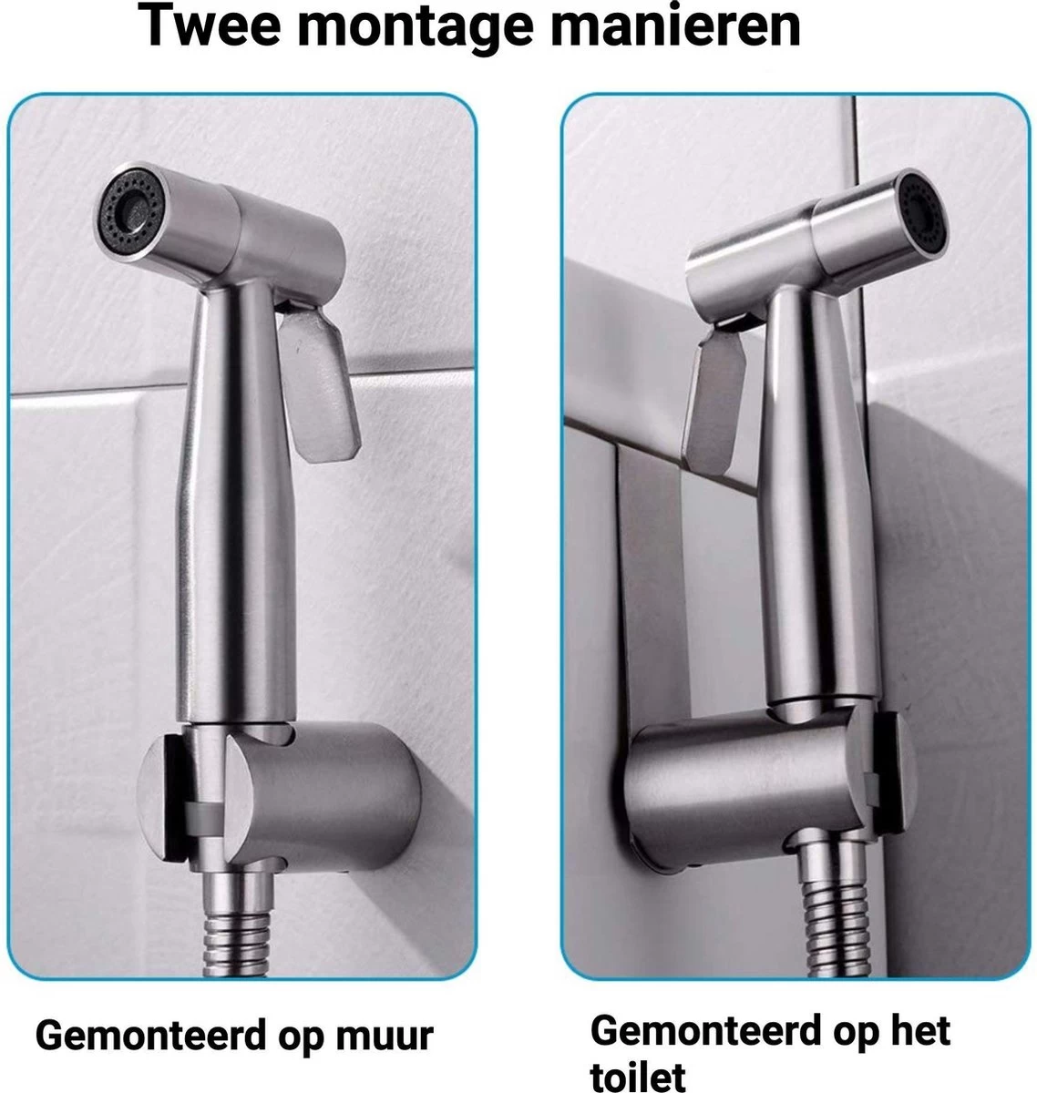 El Suvon® Bidet Handdouche - Shattaf - Bidet Sproeier - Bidetkraan 6 El Suvon® Bidet Handdouche - Shattaf - Bidet Sproeier - Bidetkraan - Image 6