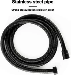 Merkloos Bidet Handdouche - Shattaf - Bidet Sproeier - Bidetkraan - Handheld Bidet Spray Met 120 Cm Doucheslang / Houder- Zwart -Grohe Winkel 1142x1200 1