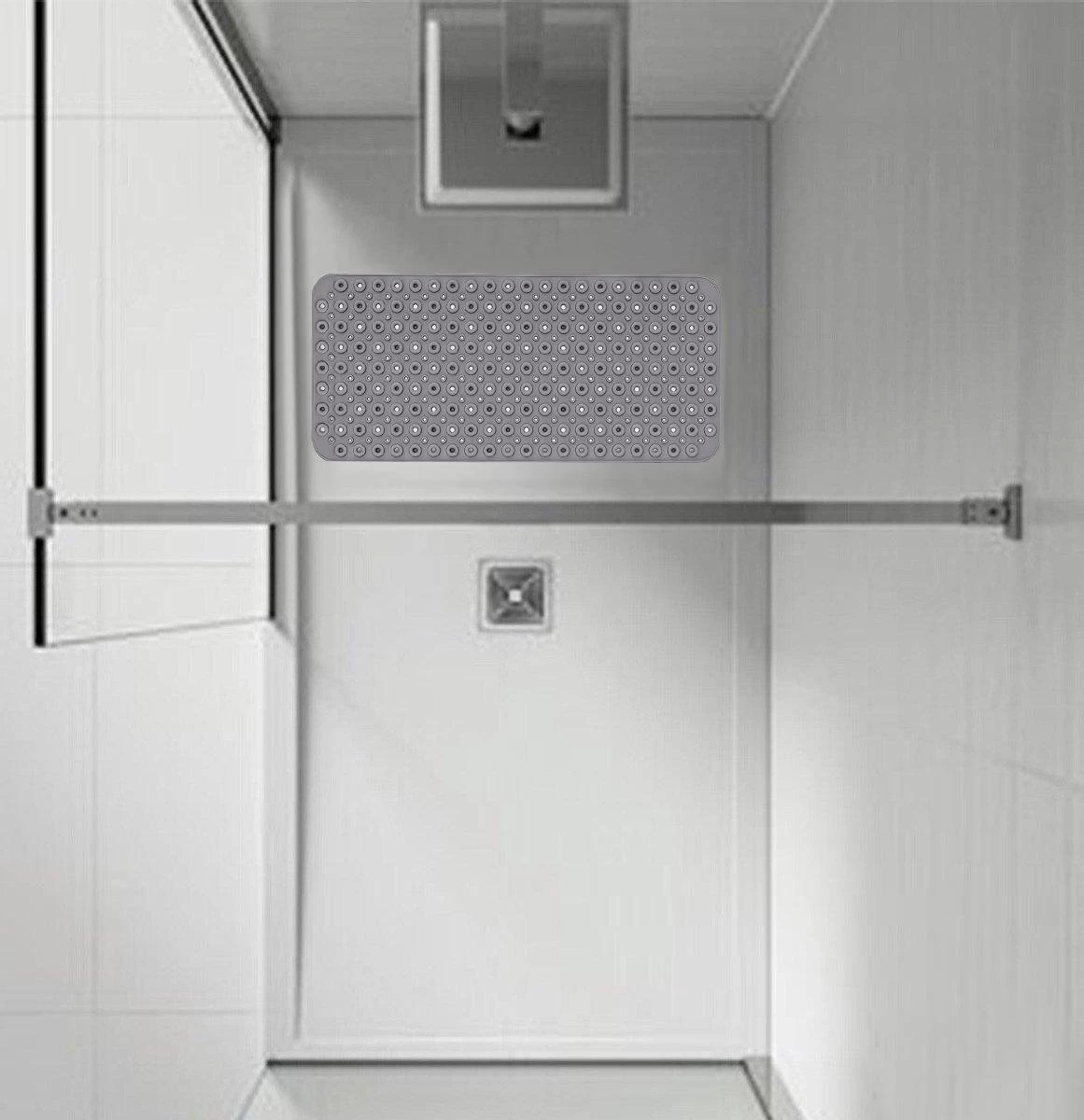 The Original - Douchemat Antislip - Grijs - 88x40cm - Antislipmat Badmat Voor Bad & Douche - Anti Slip Mat Met Zuignappen 8 The Original - Douchemat Antislip - Grijs - 88x40cm - Antislipmat Badmat Voor Bad & Douche - Anti Slip Mat Met Zuignappen - Image 8