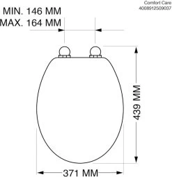 Tiger Comfort Care - Toiletbril Met Deksel - WC Bril - Softclose - Toiletverhoger 5 Cm - Duroplast Wit 36 Tiger Comfort Care - Toiletbril Met Deksel - WC Bril - Softclose - Toiletverhoger 5 Cm - Duroplast Wit -Grohe Winkel 1162x1200