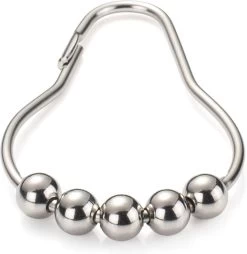 BOTC Gordijnringen - 12 Stuks Gordijn Haken - Gordijnhaken- RVS Gordijn Ringen Voor Gordijn Roede - Sliver -Grohe Winkel 1165x1200 1