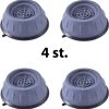 Wasmachine Demper – Trillingsdemper – Anti Slip – Schokdemper – Anti Tril – Wasmachine Voetjes – Vibratiedempers – Verhoger – 4 Stuks - Grijs