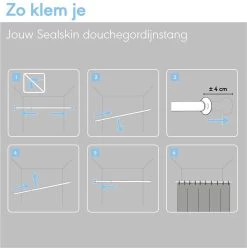 Sealskin Douchegordijnstang - 155-255 Cm - Wit -Grohe Winkel 1194x1200 4