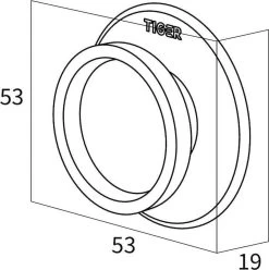 Tiger Tess - Handdoekhaken - Zwart (2 Stuks) -Grohe Winkel 1196x1200 8