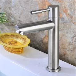 Stylumo Toiletkraan Chroom – Fonteinkraan RVS – Koudwaterkraan – WC Kraan – Alleen Koud Water -Grohe Winkel 1197x1200 13