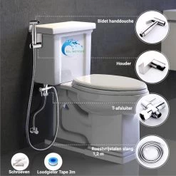El Suvon® Bidet Handdouche - Shattaf - Bidet Sproeier - Bidetkraan 16 El Suvon® Bidet Handdouche - Shattaf - Bidet Sproeier - Bidetkraan -Grohe Winkel 1198x1200 15