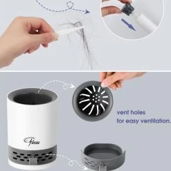 Fleau Luxe WC Borstel Met Houder - Siliconen Toiletborstel - Hygiënisch & Antibacterieel - Vrijstaand Of Hangend - Wit -Grohe Winkel 1198x1200 19