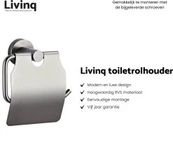 Toiletaccessoireset Gun Metal 4-delig - Luxe Toilet Set - Toiletborstel Met Houder - Toiletrolhouder Met Klep - Reserverolhouder - Handdoekhaak - Gunmetal Badkamer Accessoires -Grohe Winkel 1200x1019