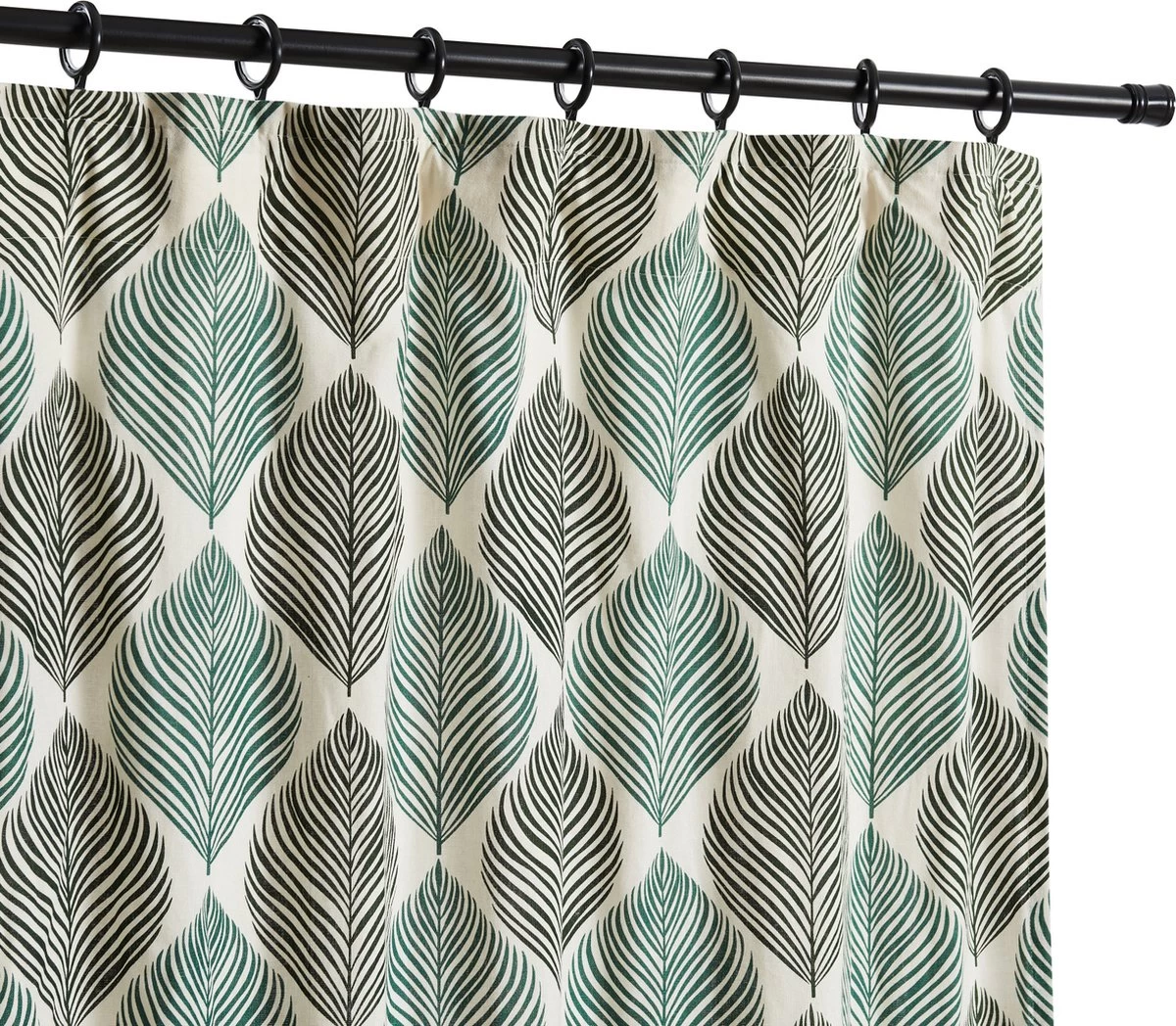 ACAZA Douche Gordijnstang, Uitschuifbare Stang Van 70 Tot 130 Cm, Zwart 1 ACAZA Douche Gordijnstang, Uitschuifbare Stang Van 70 Tot 130 Cm, Zwart