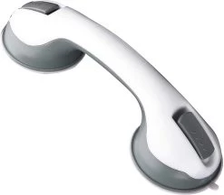 Merkloos Handgreep Met Zuignap Voor Badkamer, Douche En Toilet – Veilige Oplossing Zonder Boorgaten – Veiligheidsgreep – Helping Hand Handvat - 30CM - Handig Hulpmiddel Voor Kinderen En Ouderen