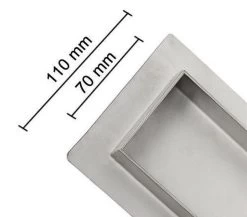 Douchegoot RVS FLENS - 80 CM - Met Uitneembaar Sifon & Uitneembaar Haarfilter -Grohe Winkel 1200x1053