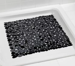 WENKO Anti-slip Douchemat Paradise 54x54cm Zwart - Antislipmat -Grohe Winkel 1200x1058