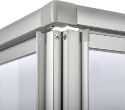 Schulte Douchecabine - Sunny Hoekinstap Met Schuifdeuren - Groot Verstelbereik 73,5 Tot Max. 88,5 Cm Hoogte 180 Cm - Zilverkleur Profiel- Veiligheidsglas Met Een Streepdecor - Montage Op Douchebak Of Direct Op De Douchevloer. 13 Schulte Douchecabine - Sunny Hoekinstap Met Schuifdeuren - Groot Verstelbereik 73,5 Tot Max. 88,5 Cm Hoogte 180 Cm - Zilverkleur Profiel- Veiligheidsglas Met Een Streepdecor - Montage Op Douchebak Of Direct Op De Douchevloer. -Grohe Winkel 1200x1064 1