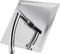 Regendouche XL Deluxe Met Glijstang - ø 28 Cm - Douchekop Met Slang En Stang - Vierkant - RVS - Chrome - Glijstangset - Spa - Wellness -Grohe Winkel 1200x1078 1