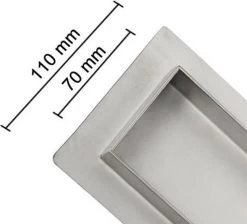 Aloni RVS Douchegoot Flens Met Uitneembaar Sifon 80cm -Grohe Winkel 1200x1086