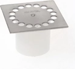 Dyka Doucheputrooster RVS 9.5 X 9.5cm