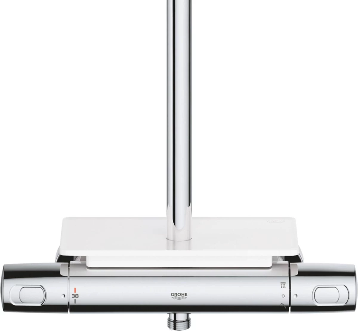 GROHE QuickFix Vitalio Joy 310 Regendouche - CoolTouch - Met Planchet - ø 31 Cm - Chroom 19 GROHE QuickFix Vitalio Joy 310 Regendouche - CoolTouch - Met Planchet - ø 31 Cm - Chroom - Image 19