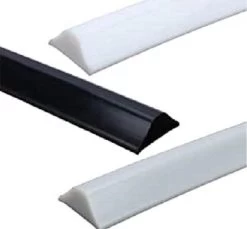 Waterdrempel 'compact' 100 Cm ZWART - Water Stopper - Douche - Bad - Lekkage - Waterkering - Schimmel - Sanitair -