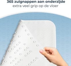 Douchemat Antislip Wit - 55 X 55 Cm - Antislipmat Douche - Badmat -Grohe Winkel 1200x1119 1