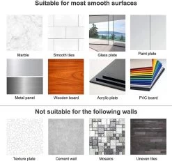 BOTC Handdoekhouder RVS - Handdoekhaakjes 2 In 1 RVS Zelfklevend - Rechthoekig Handdoek Haakjes - Handdoekhaak - Zwart -Grohe Winkel 1200x1120 4