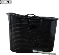 EKEO Zitbad - 200L - Voor Volwassenen - Zwart -Grohe Winkel 1200x1134 1