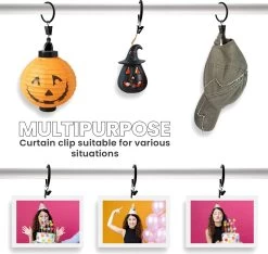 BOTC Gordijnringen Met Klem - 38 MM - Zwarte - Sets Van 20 Stucks -Grohe Winkel 1200x1139 1