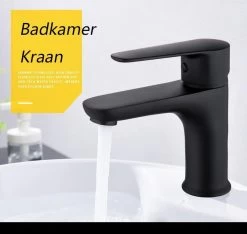 Inspire Badkamer Kraan Zwart Inclusief Aansluitingen - Wastafel Kraan - Zwart Chroom -Grohe Winkel 1200x1139 3