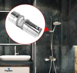 Merkloos Universeel Glijstuk - Chroom - 25 Mm - Handdouchehouder - Papillon -Grohe Winkel 1200x1142