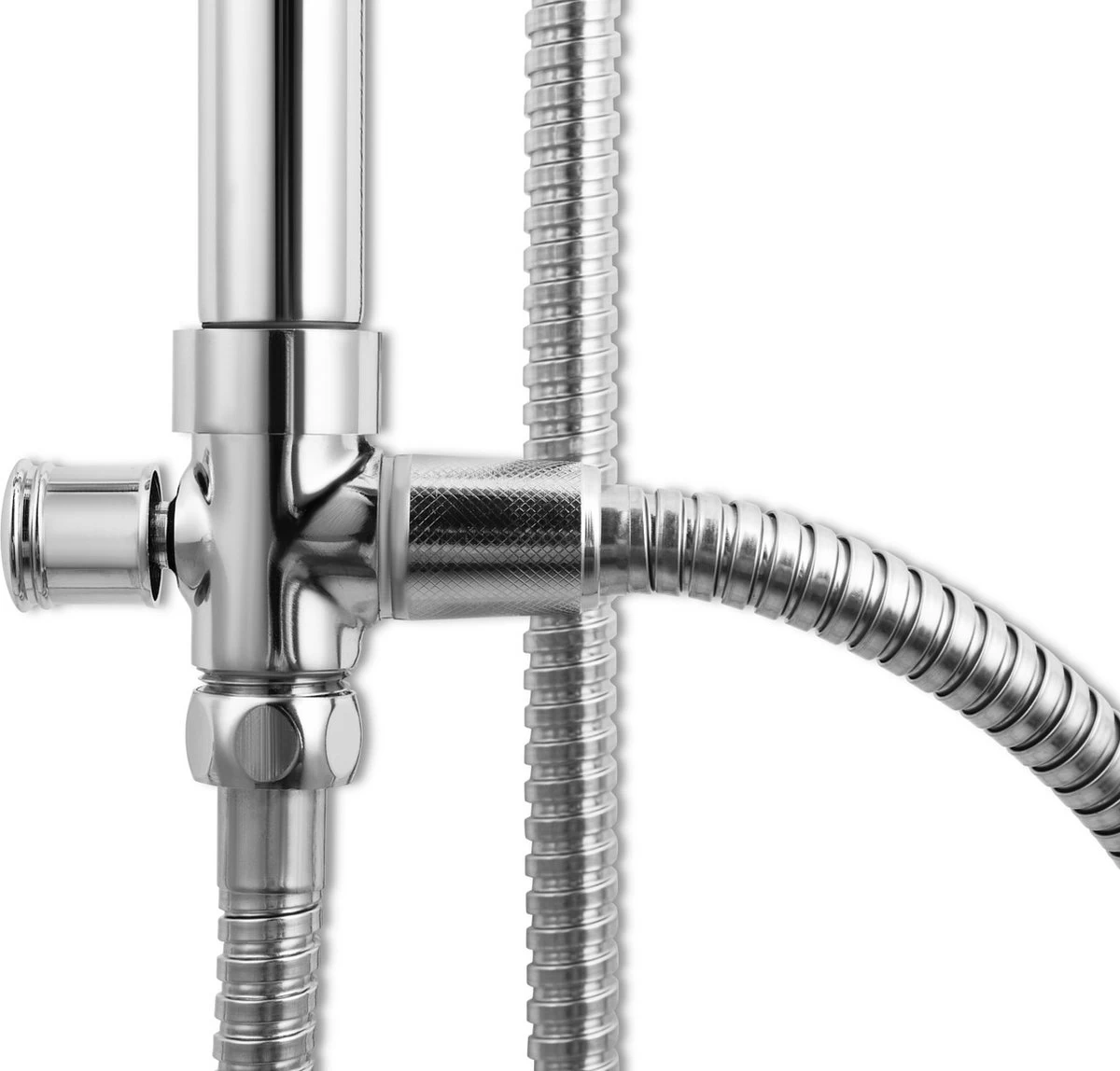 Lifa Bathing Zilveren Douchesysteem - Verstelbare Doucheset - RVS En ABS - Regendouche En Handdouche - Chroom - Incl. Bevestigingsmateriaal 9 Lifa Bathing Zilveren Douchesysteem - Verstelbare Doucheset - RVS En ABS - Regendouche En Handdouche - Chroom - Incl. Bevestigingsmateriaal - Image 9