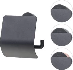 Tiger Urban Toiletaccessoireset - Toiletborstel Met Houder - Toiletrolhouder Met Klep - Handdoekhaak - Zwart -Grohe Winkel 1200x1151 2