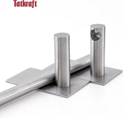 Tatkraft John - Zelkflevende Handdoekstang - Vaatdoek/Keukengerei/Handdoeken Stang Houder Rek Handdoekenrek Muur Steun - Wand Ophangsysteem Voor In De Keuken/Badkamer/Keukenkast - Handdoekrek Handdoekenstang - Zonder Boren - Geborsteld RVS - 40CM -Grohe Winkel 1200x1152 10