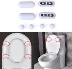 FSW-Products - 6 Stuks - WC Buffers Set - ABS - Buffer Voor Wc - Wc-bril Beschermen - Vervangbare - Closet - Closetbuffer 11 FSW-Products - 6 Stuks - WC Buffers Set - ABS - Buffer Voor Wc - Wc-bril Beschermen - Vervangbare - Closet - Closetbuffer -Grohe Winkel 1200x1156 10