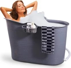 Zitbad Voor Volwassenen - Bath Bucket - Grijs - 200L -Grohe Winkel 1200x1157 2