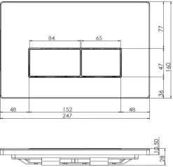 Saqu Wiru 2.0 Bedieningspaneel T.b.v. Saqu Wiru 2.0 Inbouwreservoir Mat Zwart 12 Saqu Wiru 2.0 Bedieningspaneel T.b.v. Saqu Wiru 2.0 Inbouwreservoir Mat Zwart -Grohe Winkel 1200x1161 11