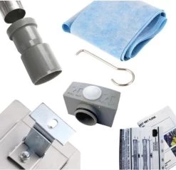 Douchegoot RVS FLENS - 80 CM - Met Uitneembaar Sifon & Uitneembaar Haarfilter -Grohe Winkel 1200x1162