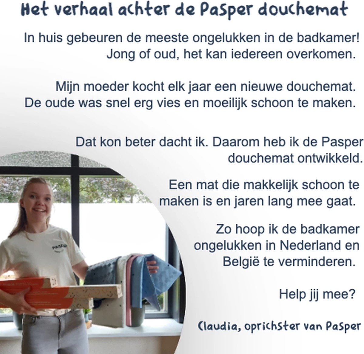 Douchemat Antislip Blauw - 53 X 53 Cm - Antislipmat Douche - Badmat 6 Douchemat Antislip Blauw - 53 X 53 Cm - Antislipmat Douche - Badmat - Image 6