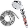 W4Y Ionische Douchekop - Waterbesparende Douchekop - Waterfilter - Handdouche Met Hoge Druk - Douchekop Met Slang